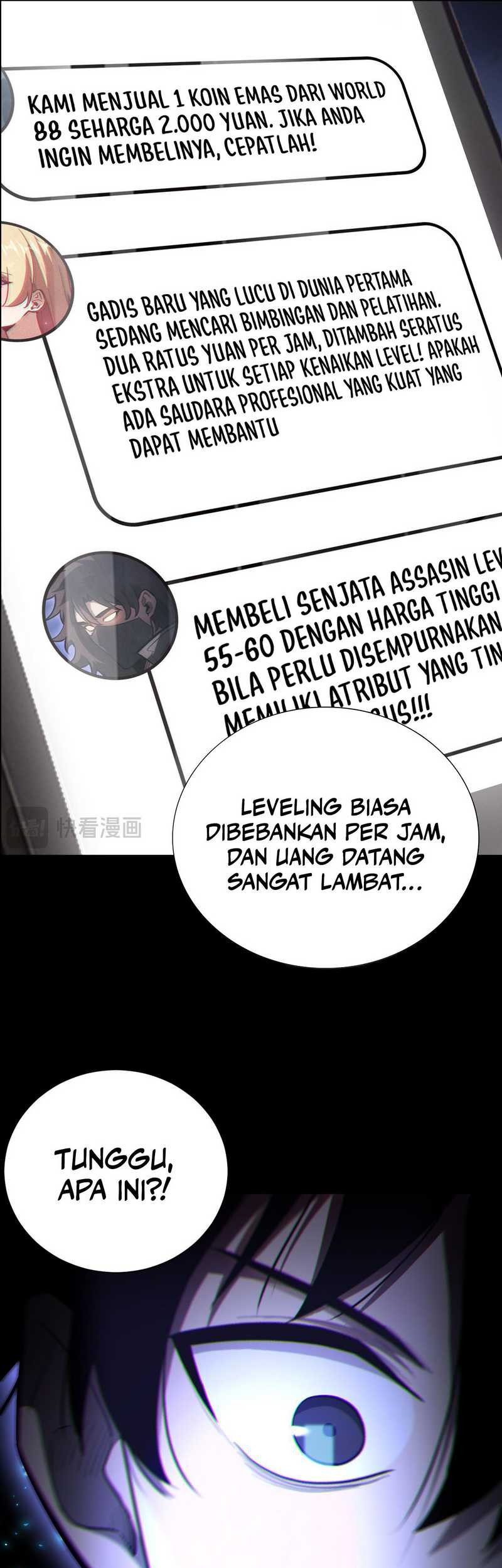 I Awoke as a God After Auto Battling For a Million Years (Idle Player Returns as a God) Chapter 06 Gambar 34