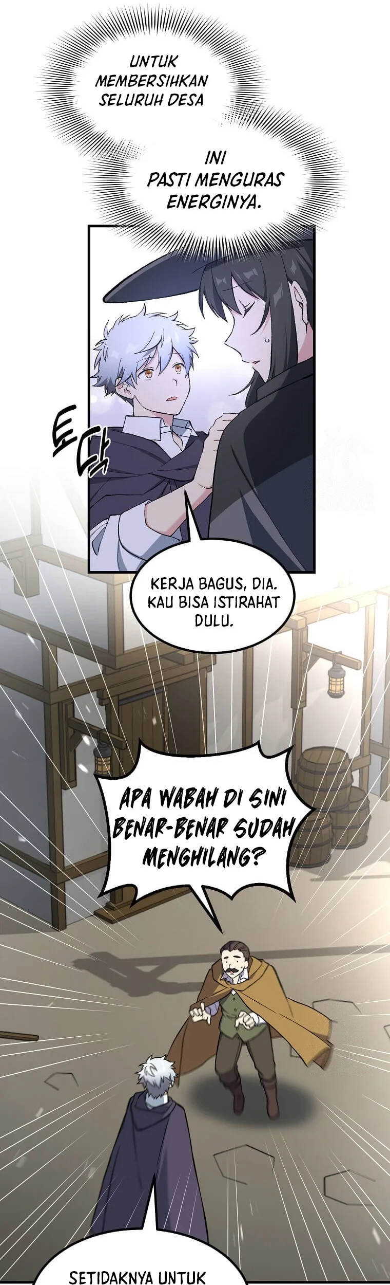 How a Former Pro Takes Advantage by Doing an Easy Job Chapter 87 Gambar 40