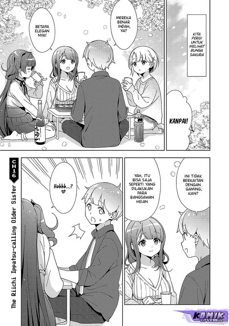 Manga Onee-chan wa Game o Suruto Hito ga Kawaru Onee-chan Chapter 17 gambar nomor 2