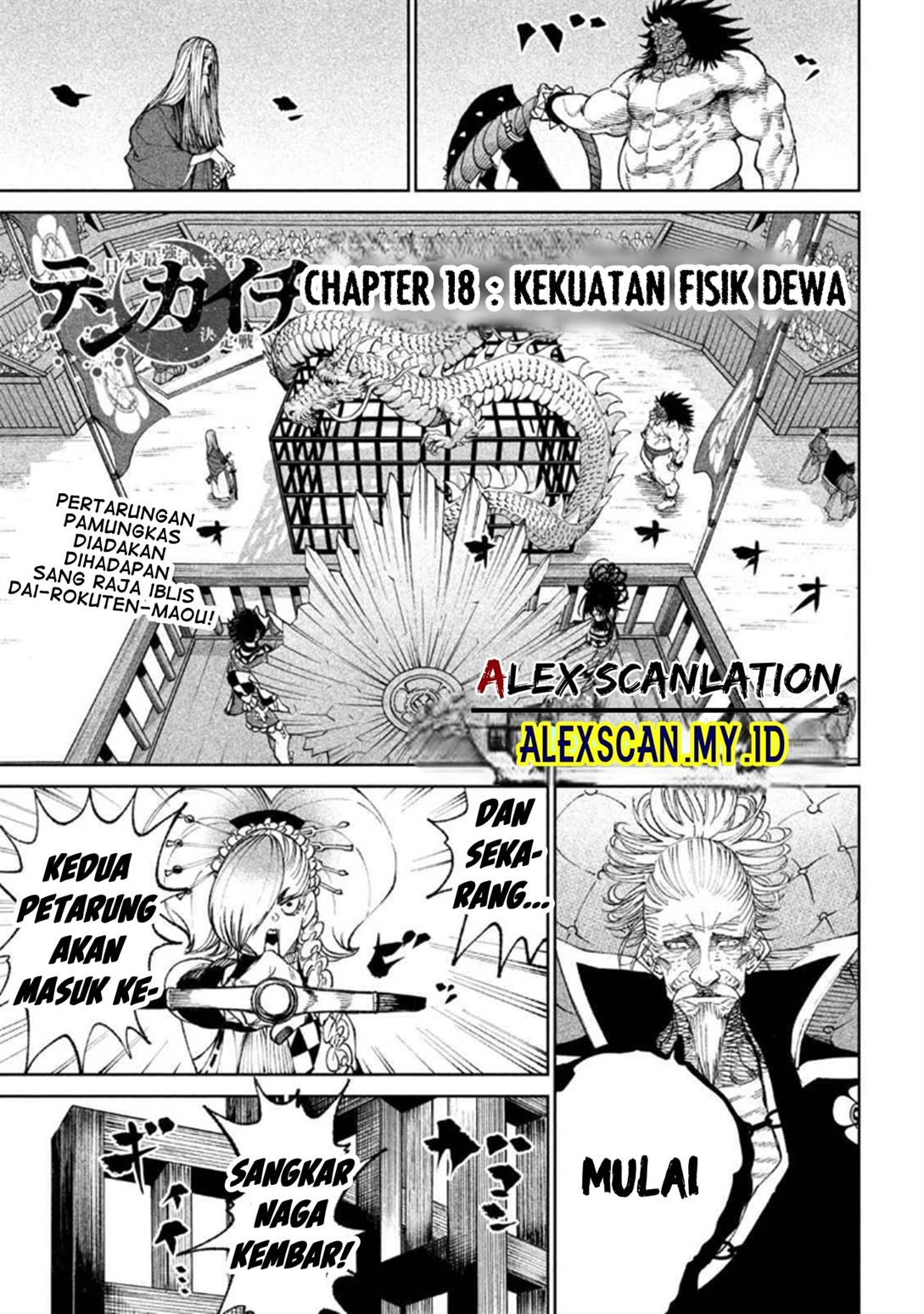 Manga Tenkaichi – Nihon Saikyou Bugeisha Ketteisen Chapter 18 gambar nomor 2