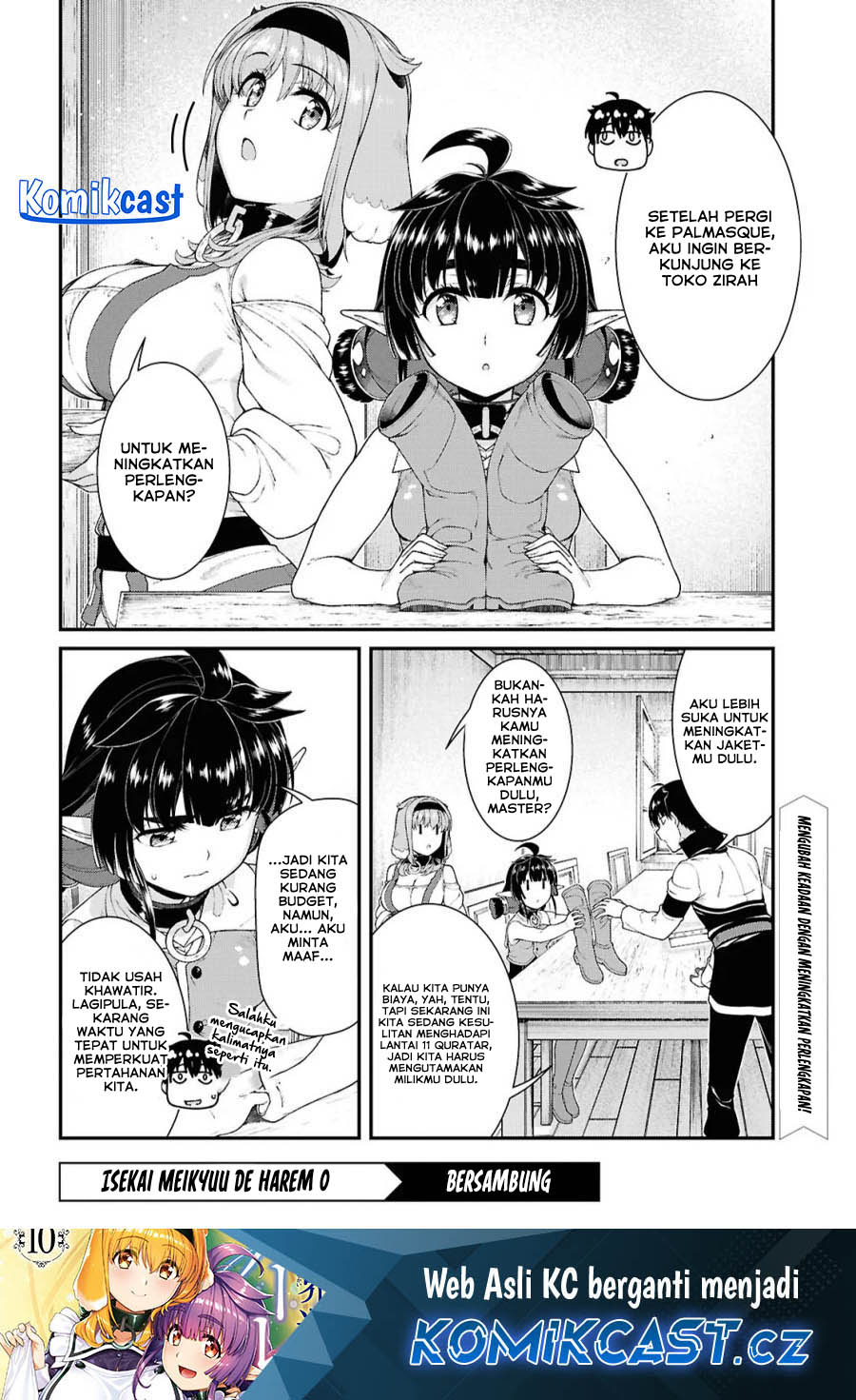 Isekai Meikyuu de Harem wo Chapter 85 Gambar 17