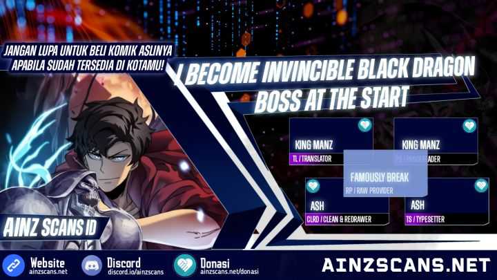 Komik I Become Invincible Black Dragon Boss At The Start Chapter 18 gambar nomor 1