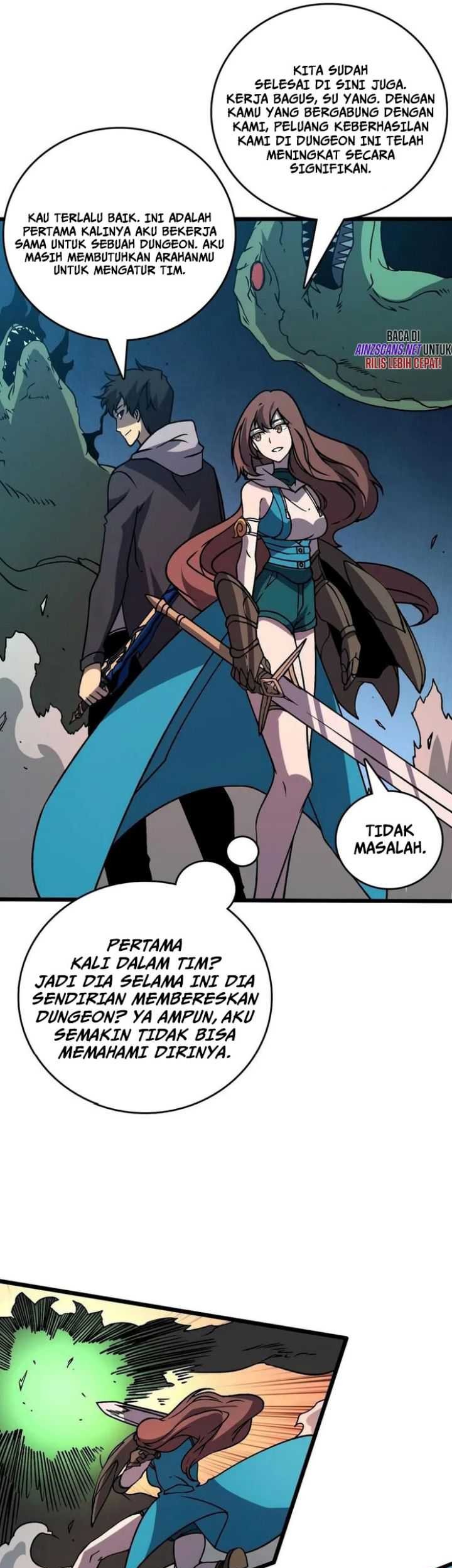 I Become Invincible Black Dragon Boss At The Start Chapter 18 Gambar 17