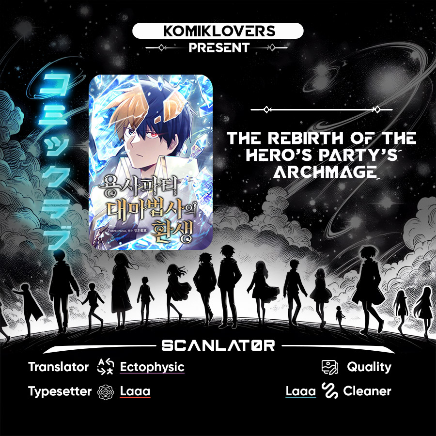 Komik The Rebirth of the Hero’s Party’s Archmage Chapter 40 gambar nomor 1
