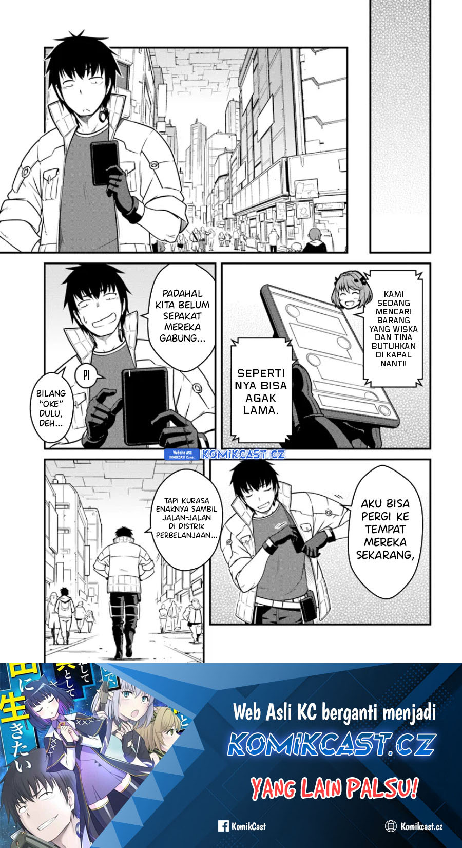 Mezametara Saikyou Soubi to Uchuusen-mochi datta no de Chapter 43.1 Gambar 16