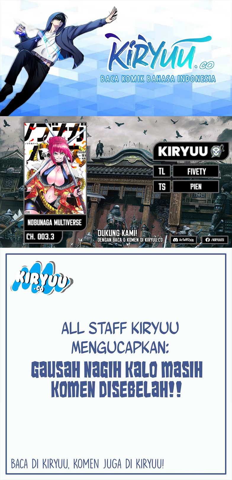 Komik Nobunaga Multiverse Chapter 03.3 gambar nomor 1