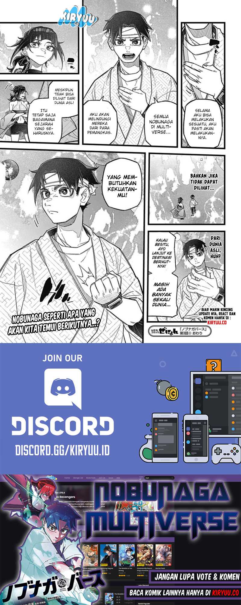 Nobunaga Multiverse Chapter 03.3 Gambar 20