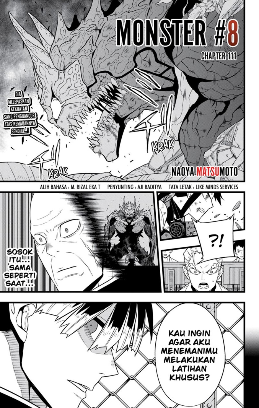Komik 8Kaijuu Chapter 111 gambar nomor 1