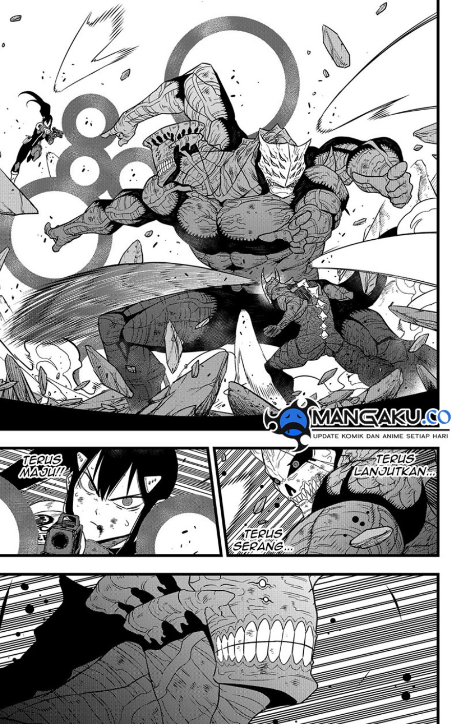 8Kaijuu Chapter 110 Gambar 16