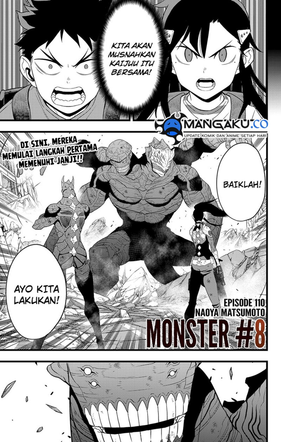 Manga 8Kaijuu Chapter 110 gambar nomor 2