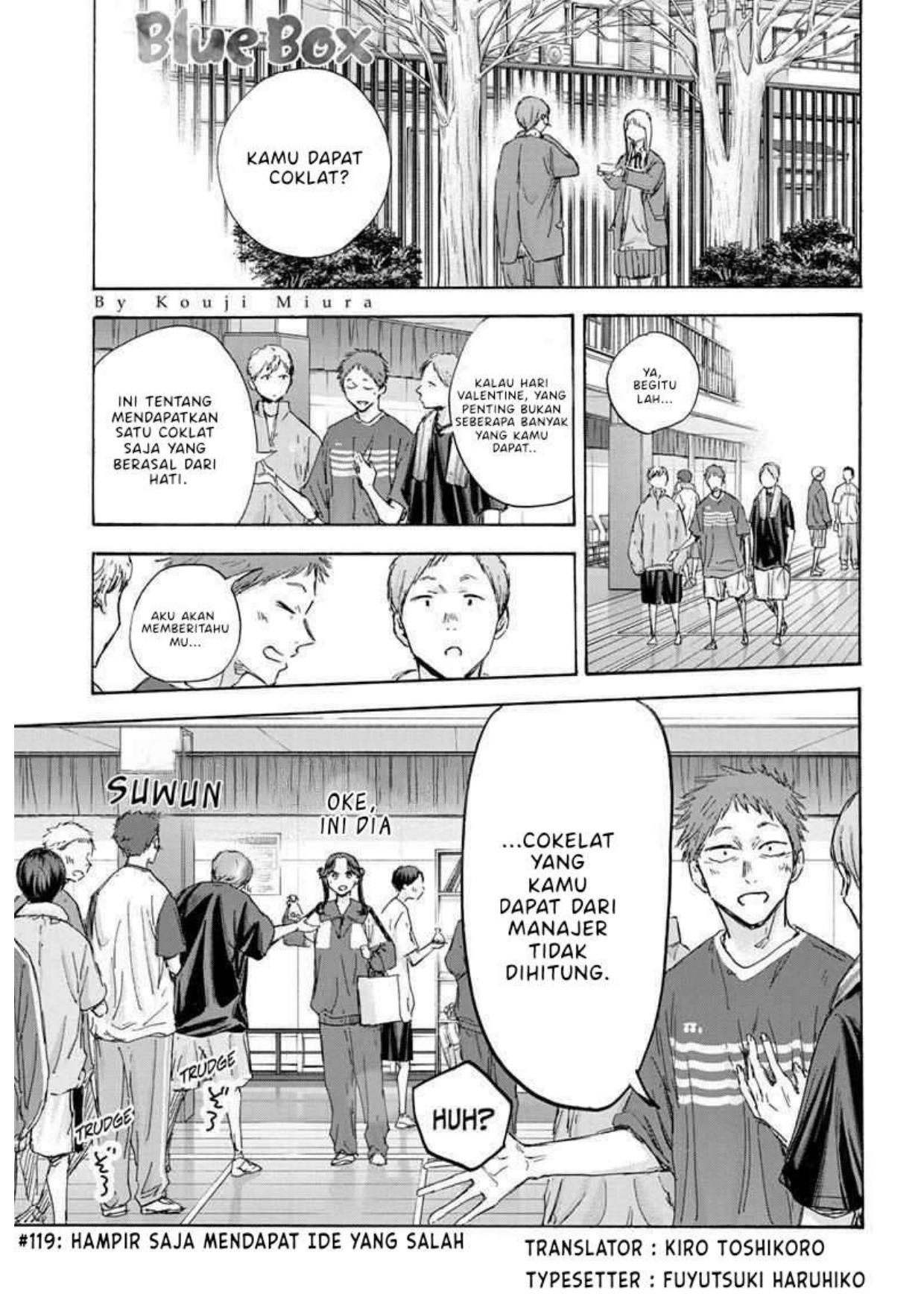 Komik Ao no Hako Chapter 119 gambar nomor 1
