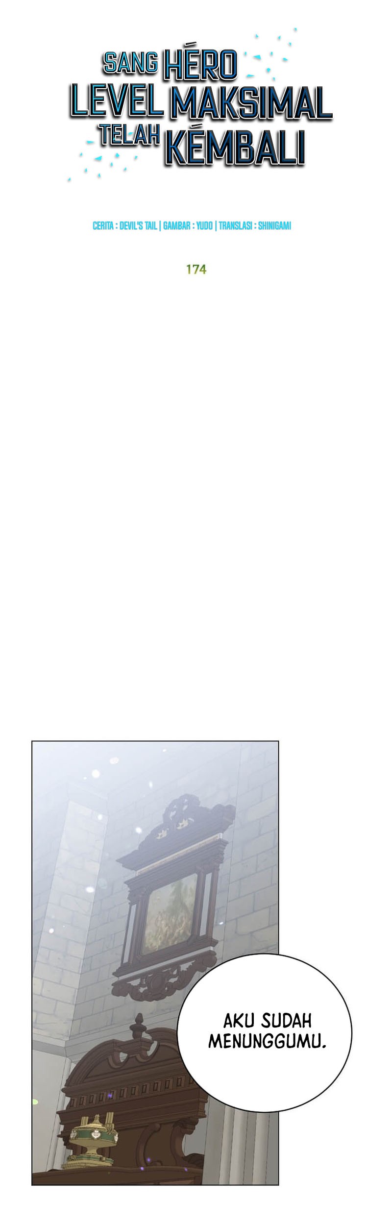 The MAX leveled hero will return! Chapter 174 Gambar 14