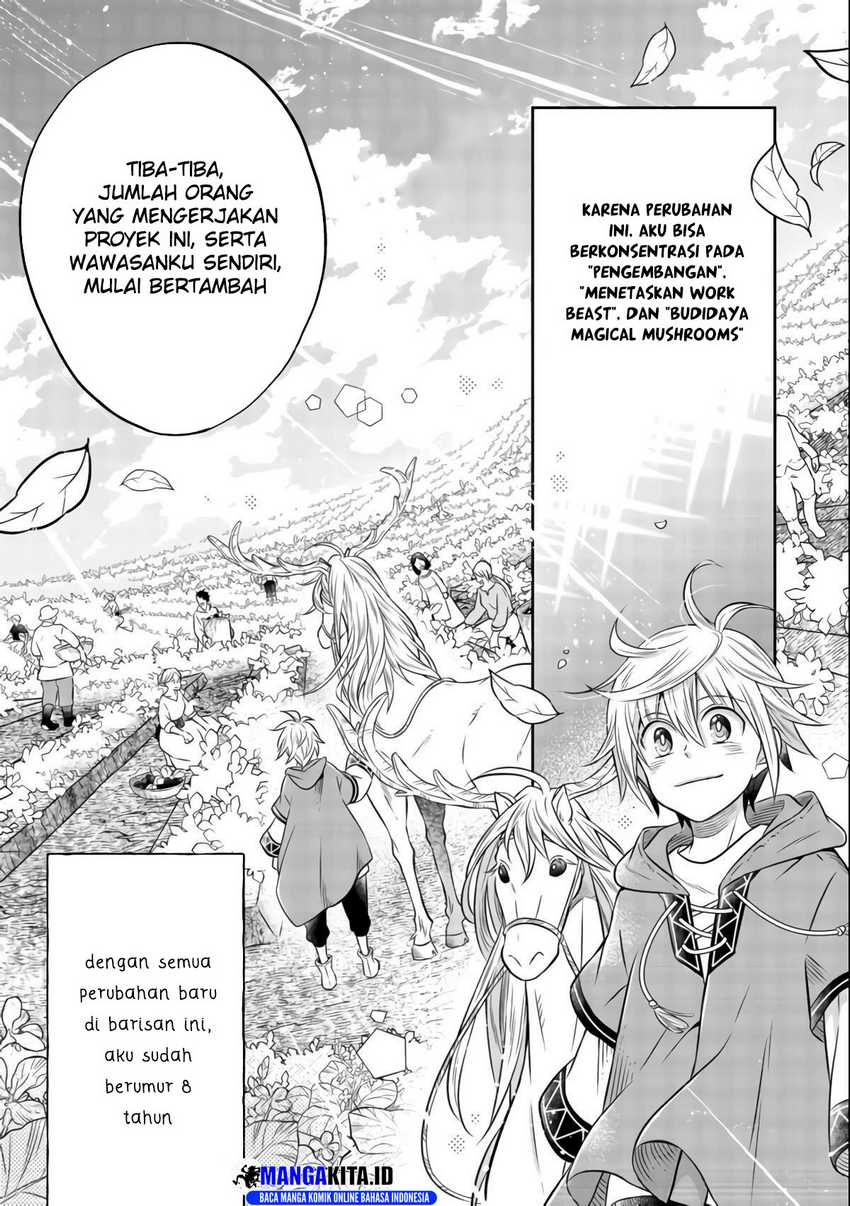 Isekai no Binbou Nouka ni Tensei Shitanode, Renga o Tsukutte Shiro o Tateru Koto ni Shimashita Chapter 08.1 Gambar 8