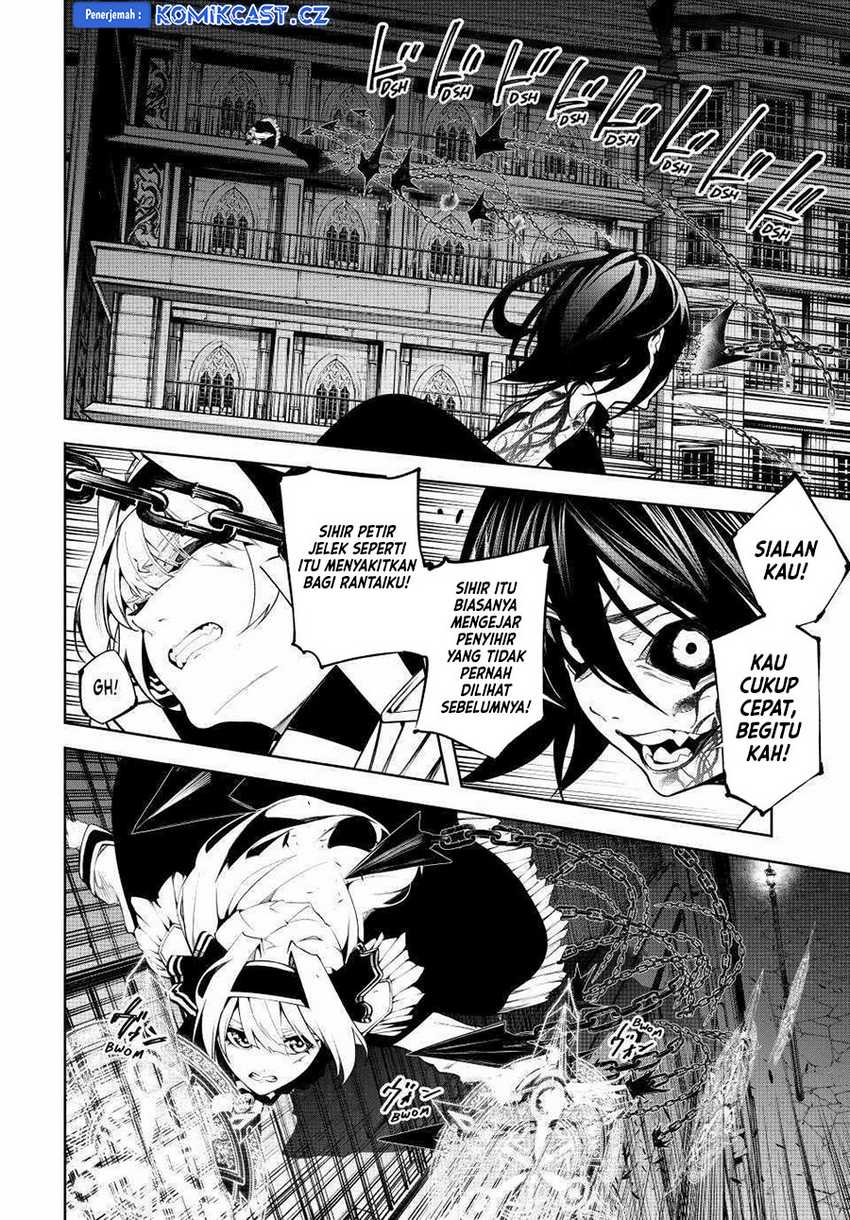 Tsue to Tsurugi no Wistoria Chapter 44 Gambar 14