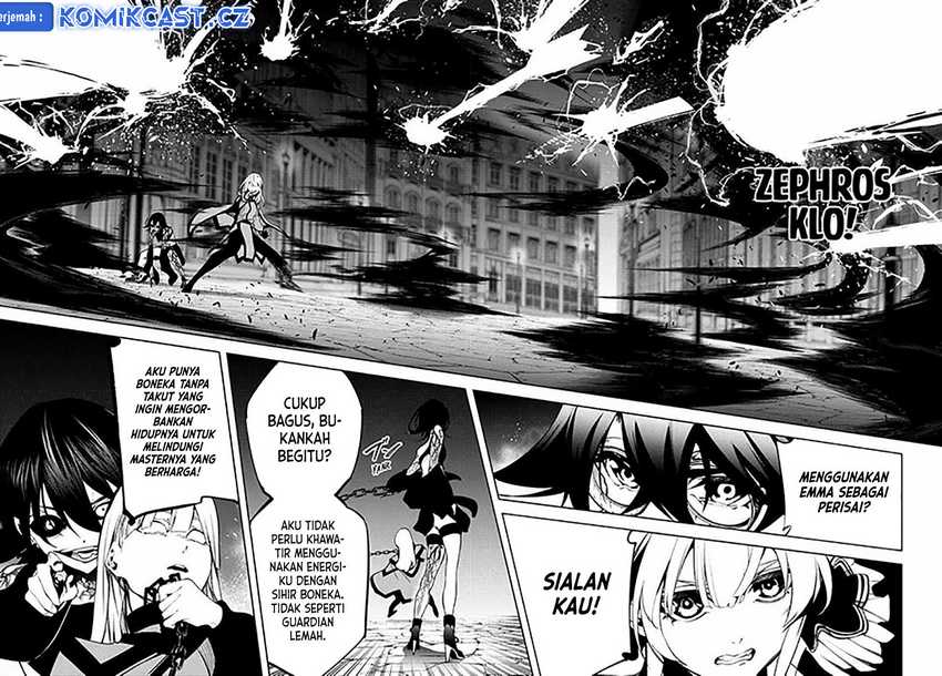 Tsue to Tsurugi no Wistoria Chapter 44 Gambar 16