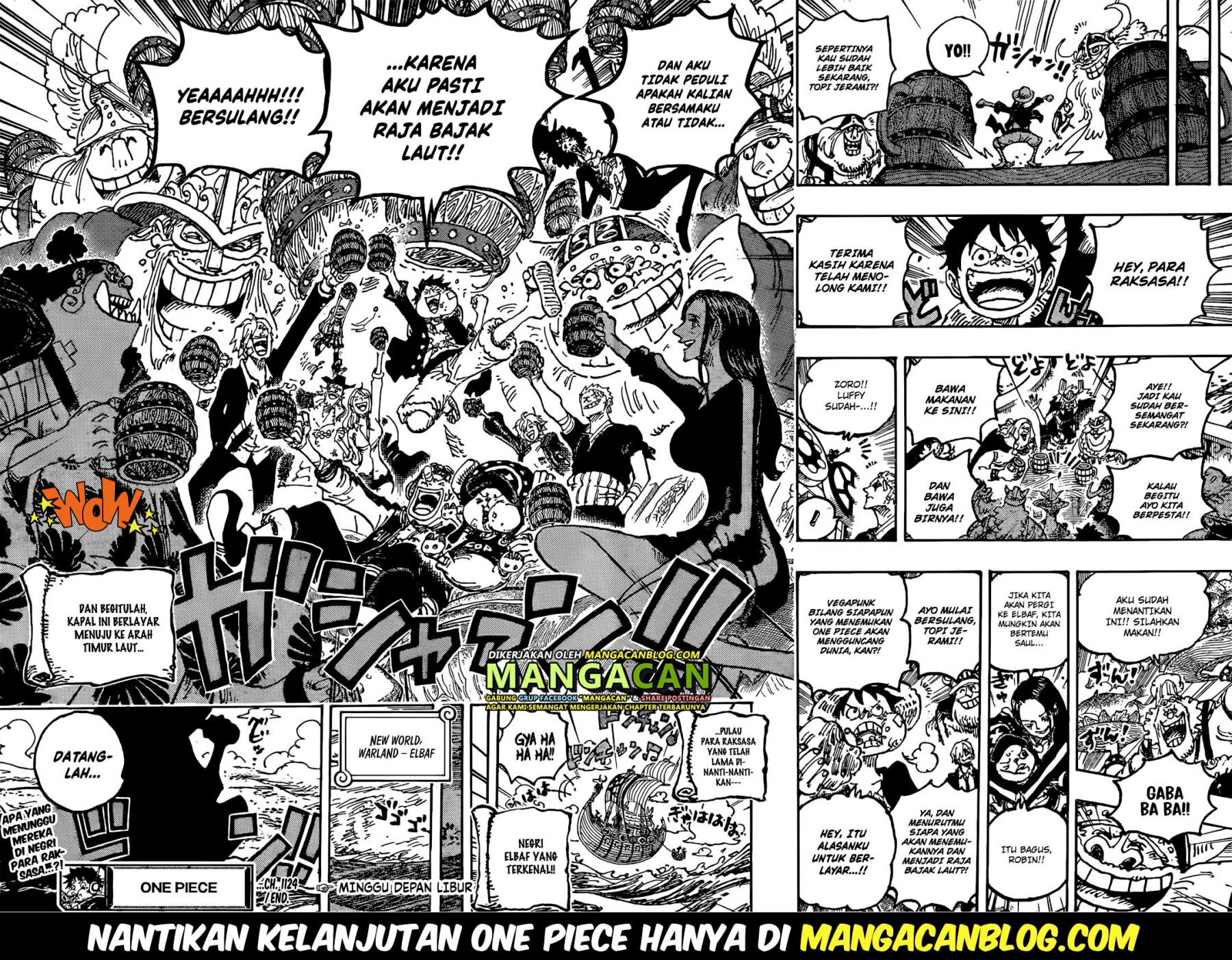 One Piece Chapter 1124 Gambar 10