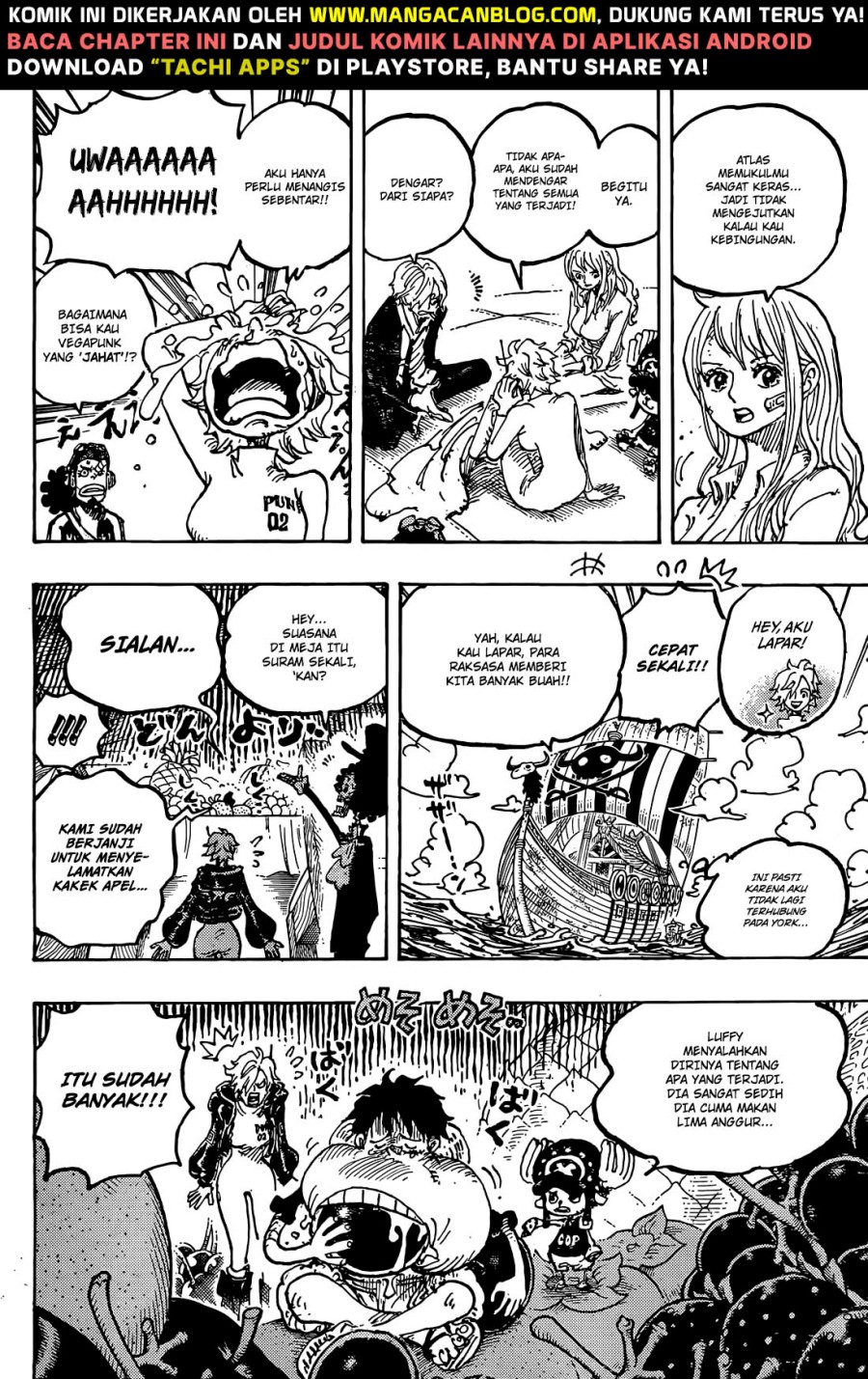 One Piece Chapter 1124 Gambar 8