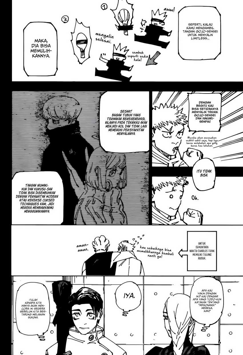 Jujutsu Kaisen Chapter 267 Gambar 8