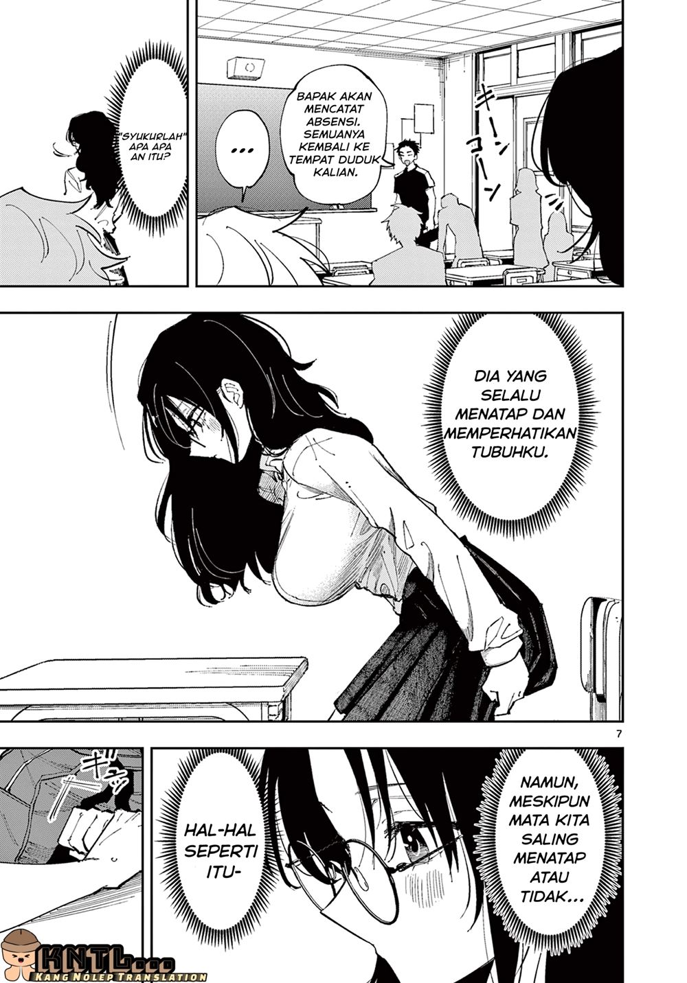 Tonari no Seki no Yatsu ga Souiu Me de Mitekuru Chapter 07 Gambar 8