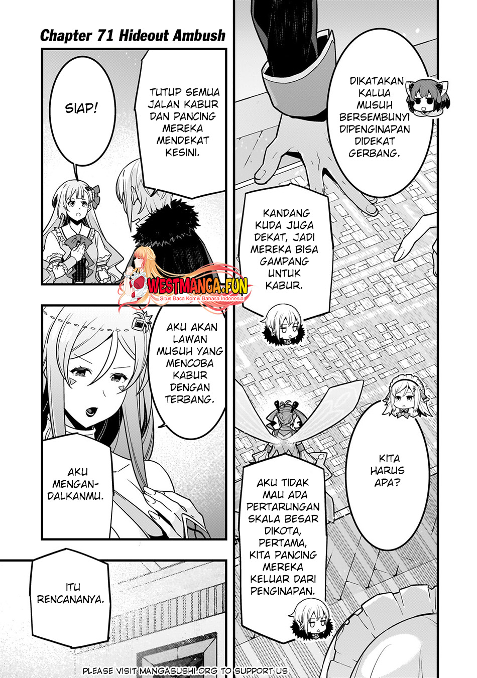 Manga Kyoukai Meikyuu to Ikai no Majutsushi Chapter 71 gambar nomor 2