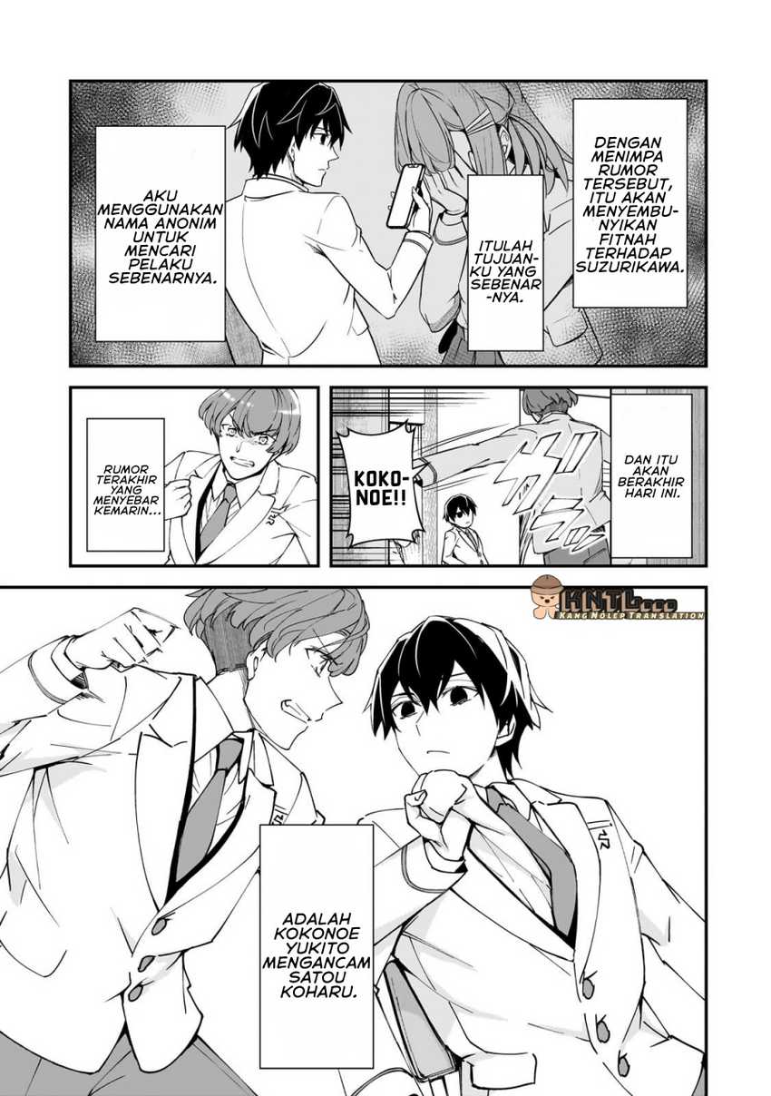 Ore ni Trauma wo Ataeta Joshi-tachi ga Chirachira Mitekuru kedo, Zannen desu ga Teokure desu Chapter 14 Gambar 4