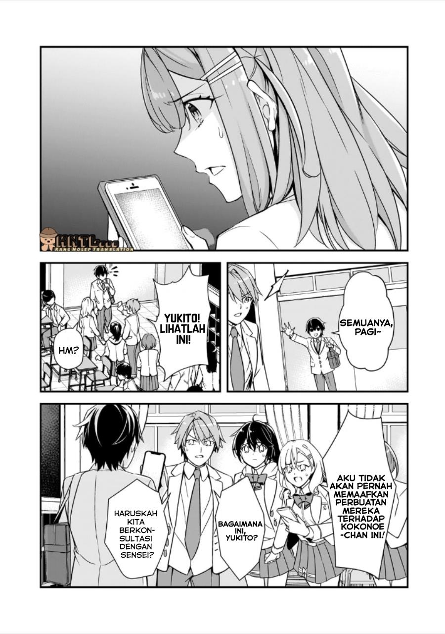 Ore ni Trauma wo Ataeta Joshi-tachi ga Chirachira Mitekuru kedo, Zannen desu ga Teokure desu Chapter 13 Gambar 28