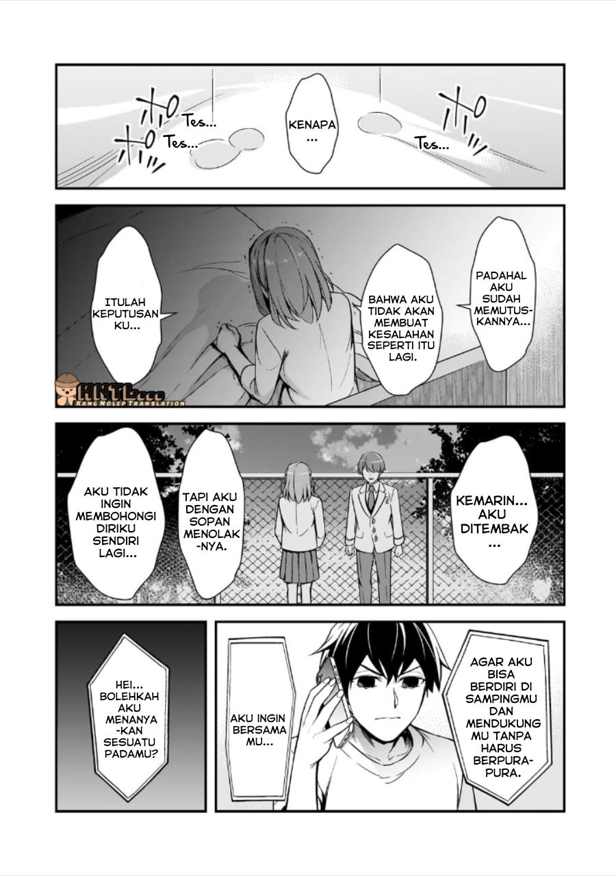 Ore ni Trauma wo Ataeta Joshi-tachi ga Chirachira Mitekuru kedo, Zannen desu ga Teokure desu Chapter 13 Gambar 22