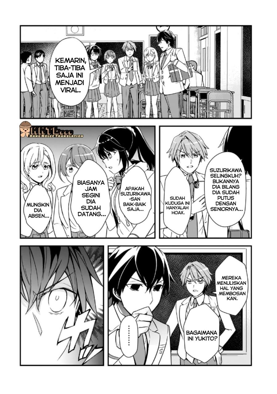 Ore ni Trauma wo Ataeta Joshi-tachi ga Chirachira Mitekuru kedo, Zannen desu ga Teokure desu Chapter 13 Gambar 3