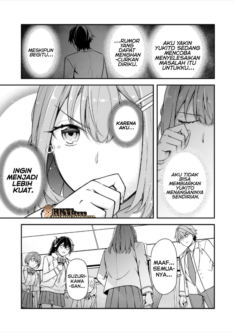 Ore ni Trauma wo Ataeta Joshi-tachi ga Chirachira Mitekuru kedo, Zannen desu ga Teokure desu Chapter 13 Gambar 32