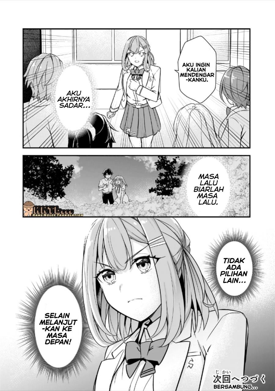 Ore ni Trauma wo Ataeta Joshi-tachi ga Chirachira Mitekuru kedo, Zannen desu ga Teokure desu Chapter 13 Gambar 33