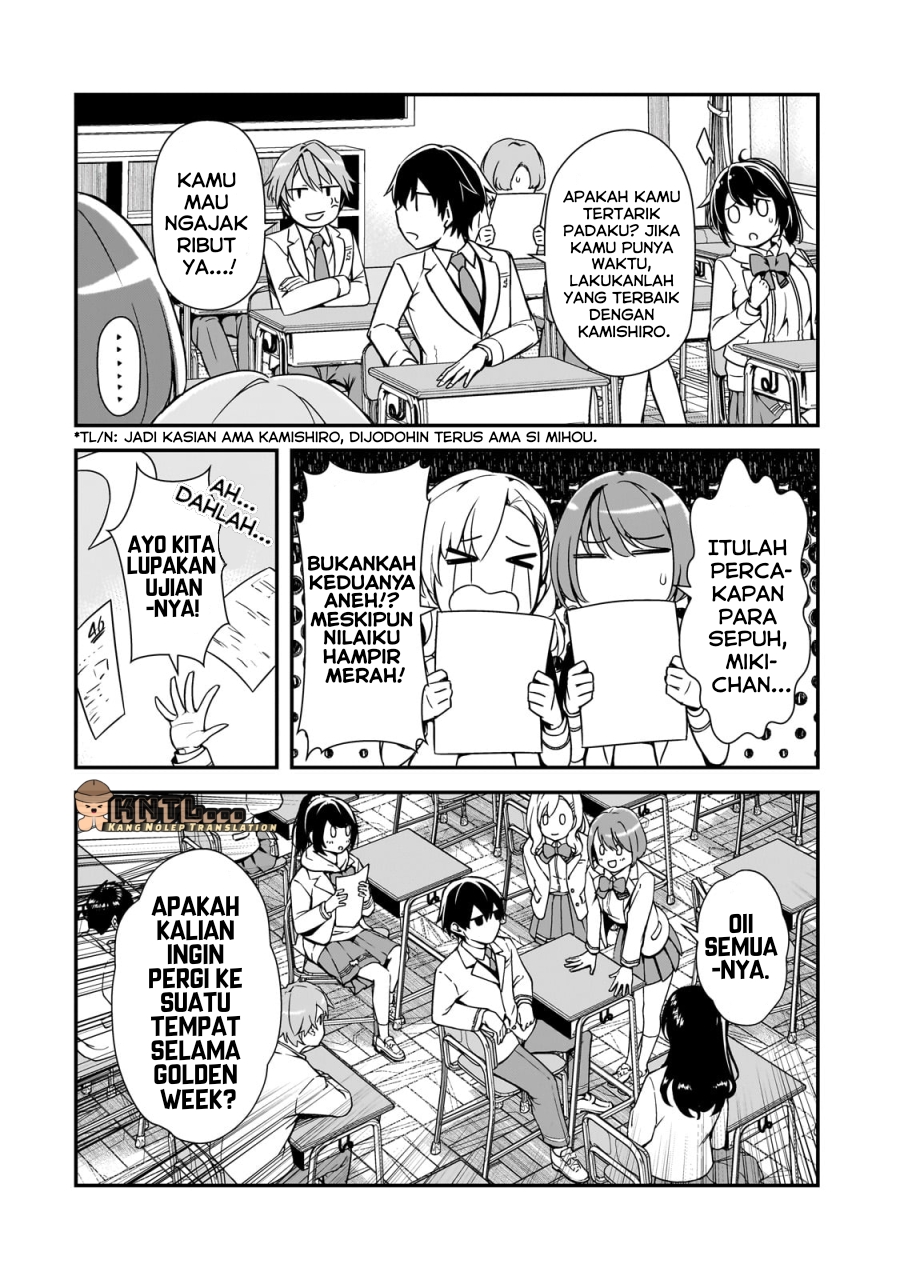 Ore ni Trauma wo Ataeta Joshi-tachi ga Chirachira Mitekuru kedo, Zannen desu ga Teokure desu Chapter 12 Gambar 5
