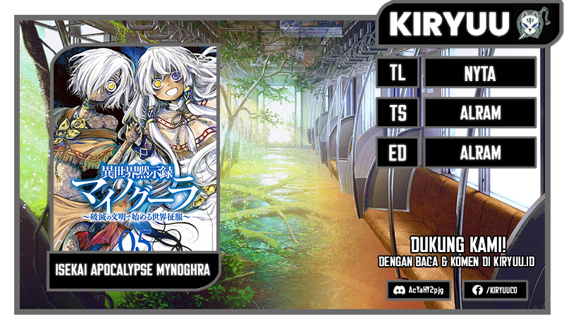 Komik Isekai Mokushiroku Mynoghra: Hametsu no Bunmei de Hajimeru Sekai Seifuku Chapter 27 gambar nomor 1