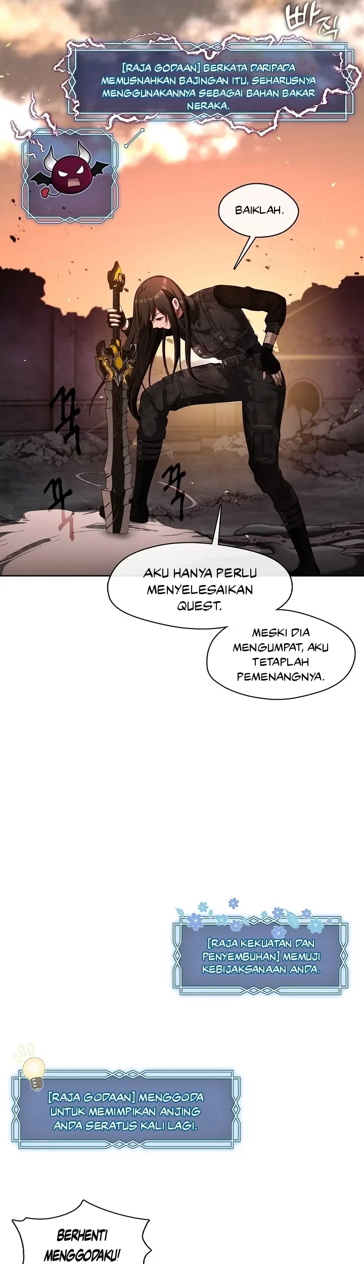 The S-Class Hunter Doesn’t Want to Be a Villainous Princess Chapter 01 Gambar 16