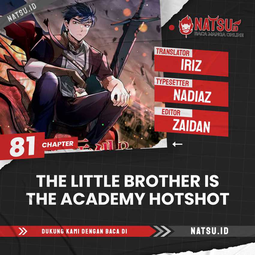 Komik The Little Brother Is the Academy’s Hotshot Chapter 81 gambar nomor 1