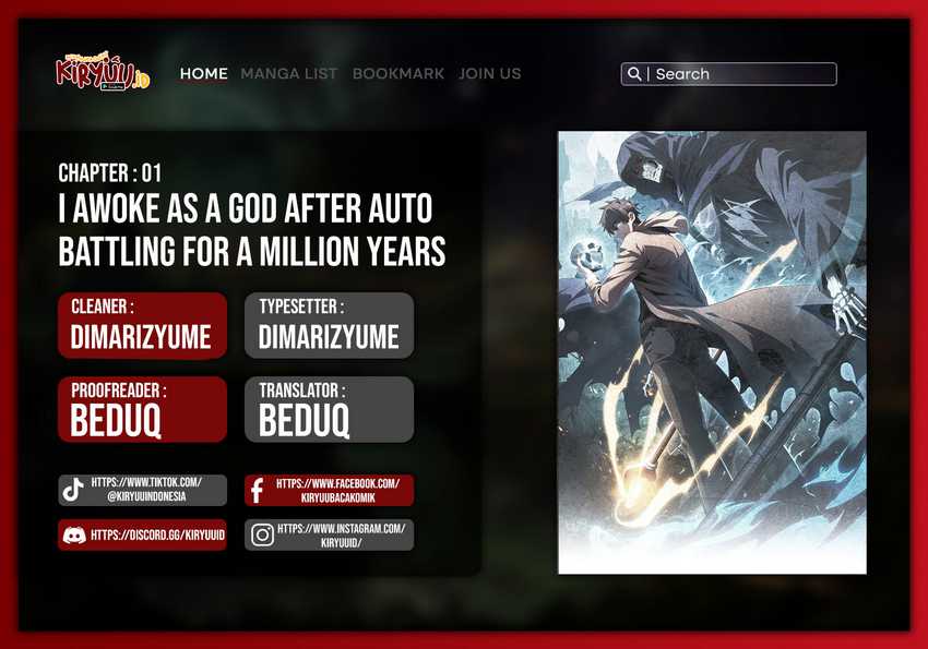 Komik I Awoke as a God After Auto Battling For a Million Years (Idle Player Returns as a God) Chapter 03 gambar nomor 1