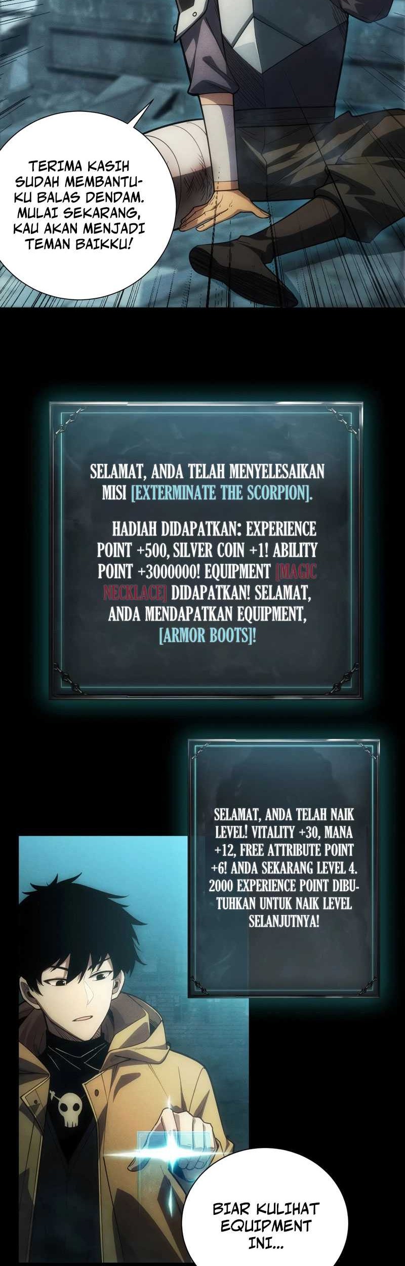 I Awoke as a God After Auto Battling For a Million Years (Idle Player Returns as a God) Chapter 03 Gambar 41