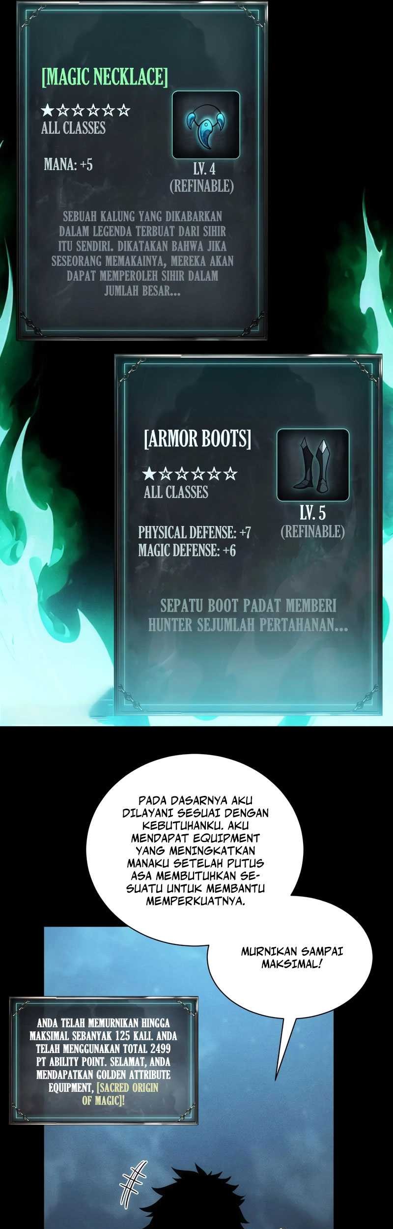 I Awoke as a God After Auto Battling For a Million Years (Idle Player Returns as a God) Chapter 03 Gambar 43