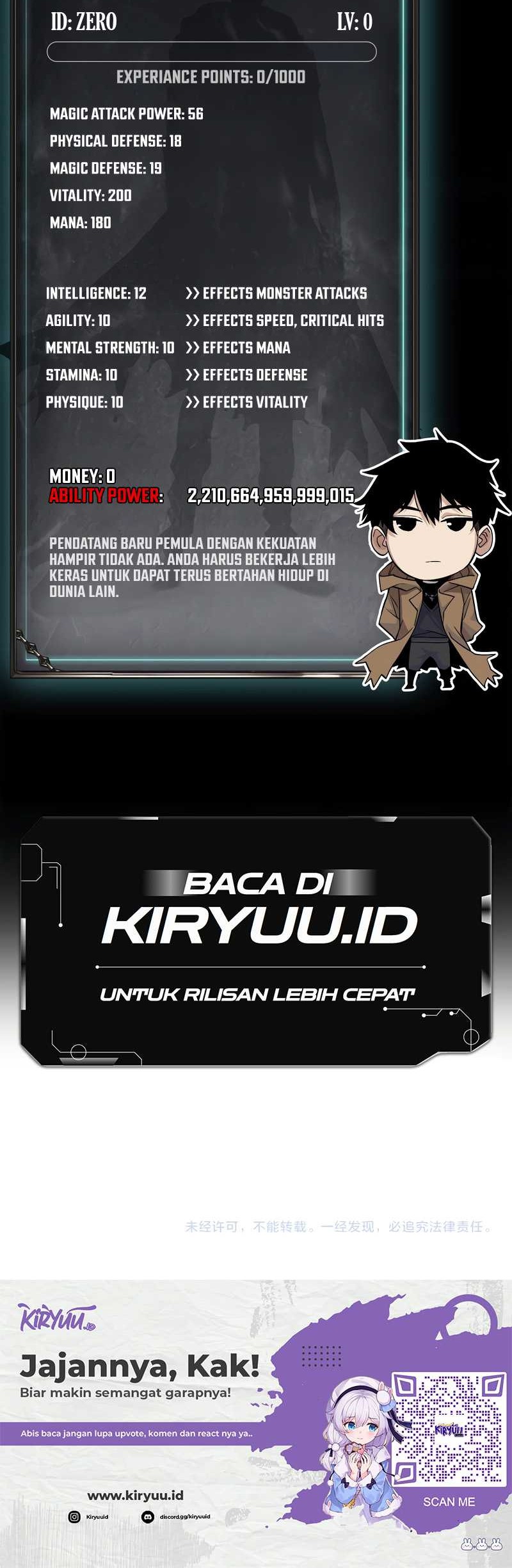 I Awoke as a God After Auto Battling For a Million Years (Idle Player Returns as a God) Chapter 01 Gambar 79