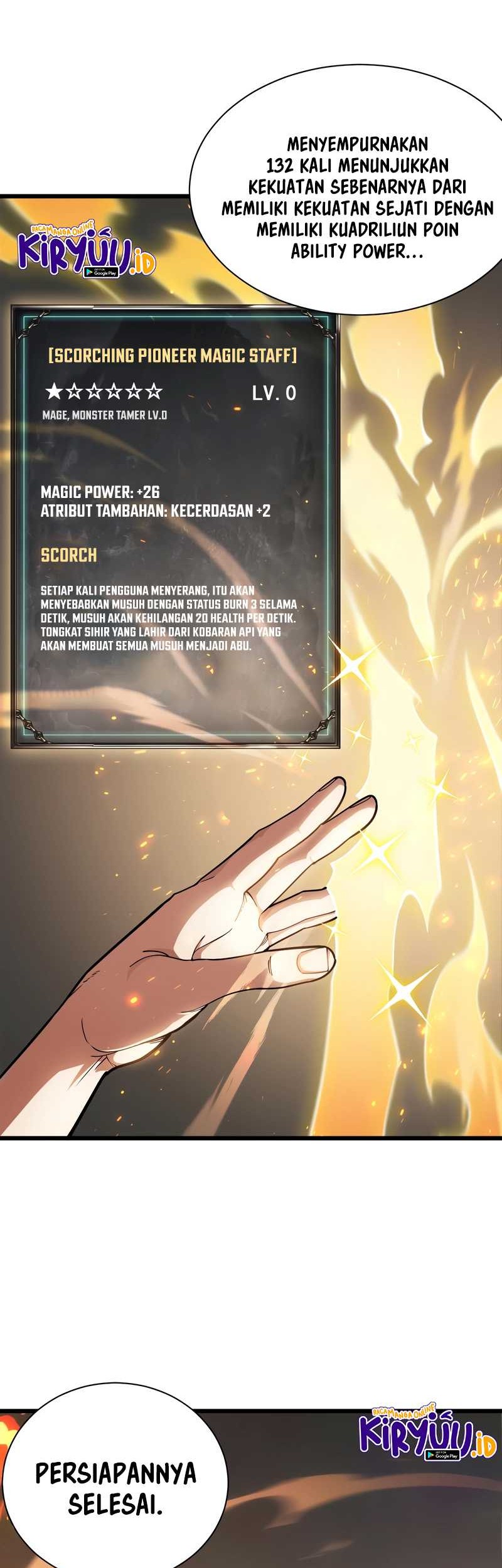 I Awoke as a God After Auto Battling For a Million Years (Idle Player Returns as a God) Chapter 01 Gambar 77