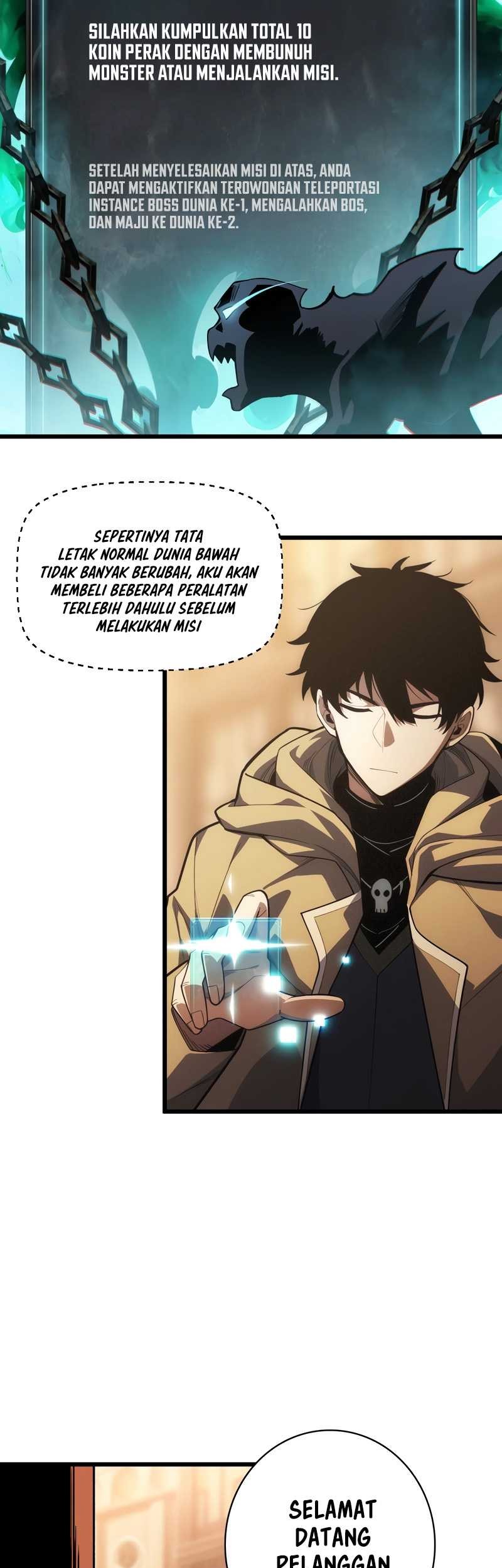 I Awoke as a God After Auto Battling For a Million Years (Idle Player Returns as a God) Chapter 01 Gambar 62