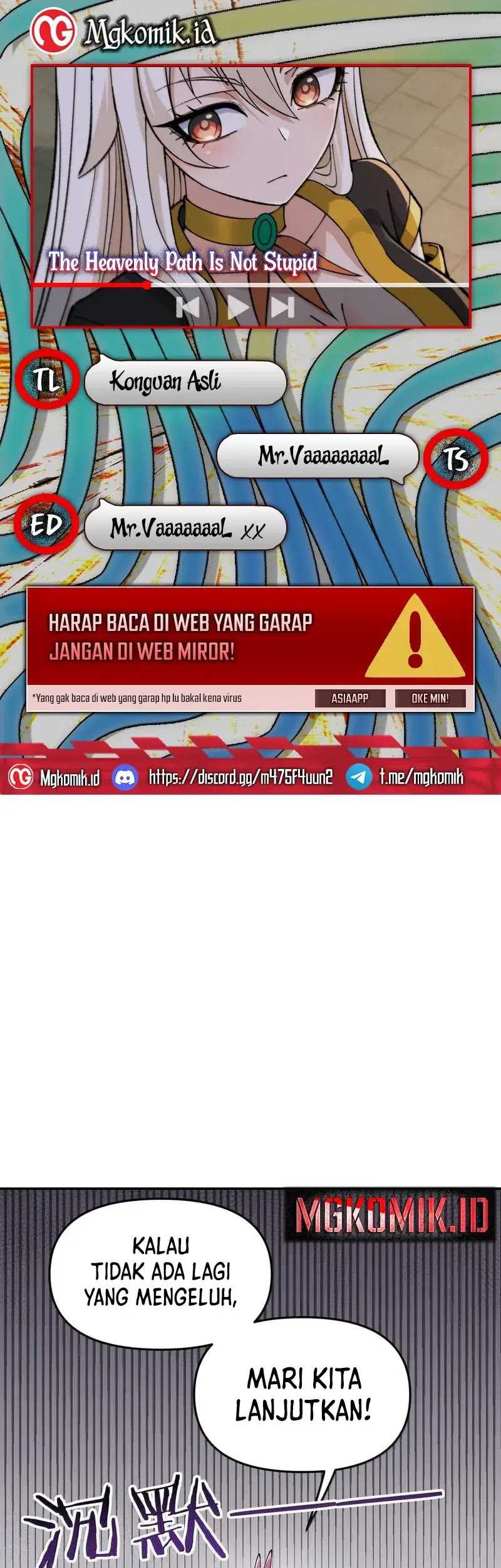 Komik The Heavenly Path Is Not Stupid Chapter 92 gambar nomor 1