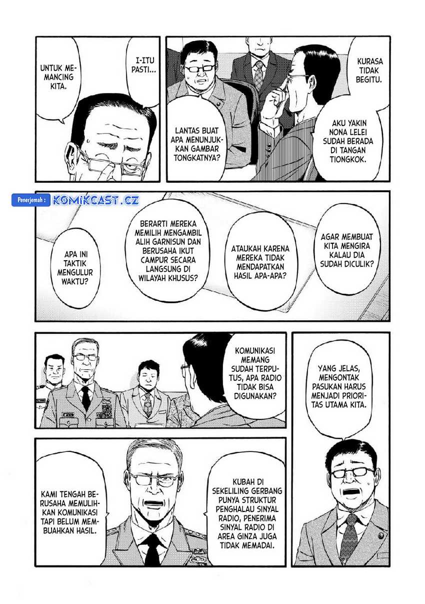 Gate – Jietai Kare no Chi nite Kaku Tatakeri Chapter 133 Gambar 13