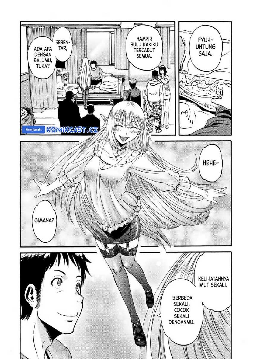 Gate – Jietai Kare no Chi nite Kaku Tatakeri Chapter 133 Gambar 29