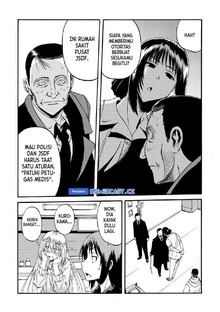 Gate – Jietai Kare no Chi nite Kaku Tatakeri Chapter 133 Gambar 36