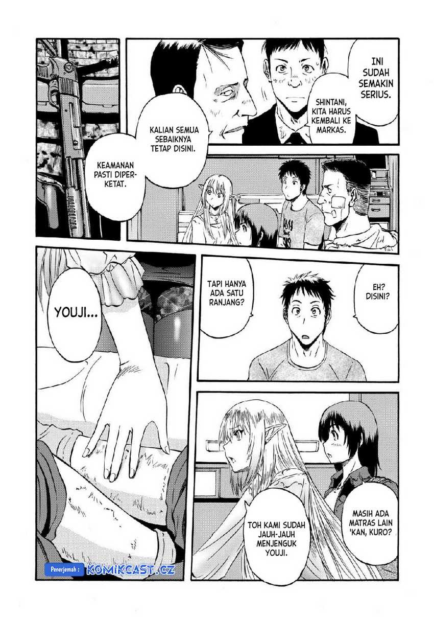 Gate – Jietai Kare no Chi nite Kaku Tatakeri Chapter 133 Gambar 32