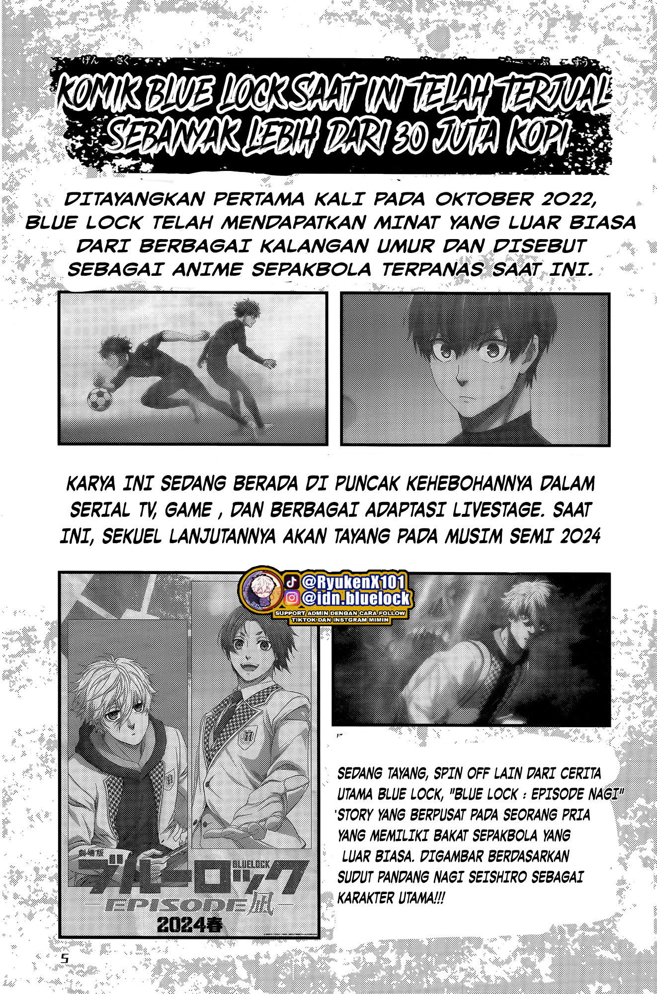 Blue Lock Chapter 268.5 Gambar 7