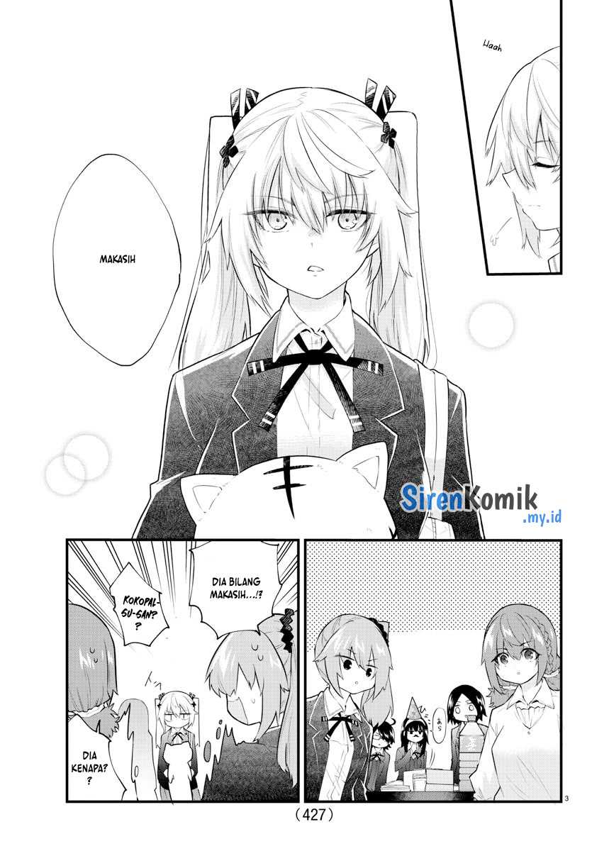 Koe ga dasenai Shoujo wa “Kanojo ga Yasashisugiru” to Omotte iru Chapter 187 Gambar 4
