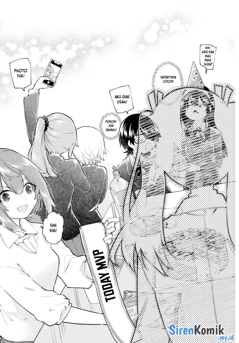 Koe ga dasenai Shoujo wa “Kanojo ga Yasashisugiru” to Omotte iru Chapter 187 Gambar 8
