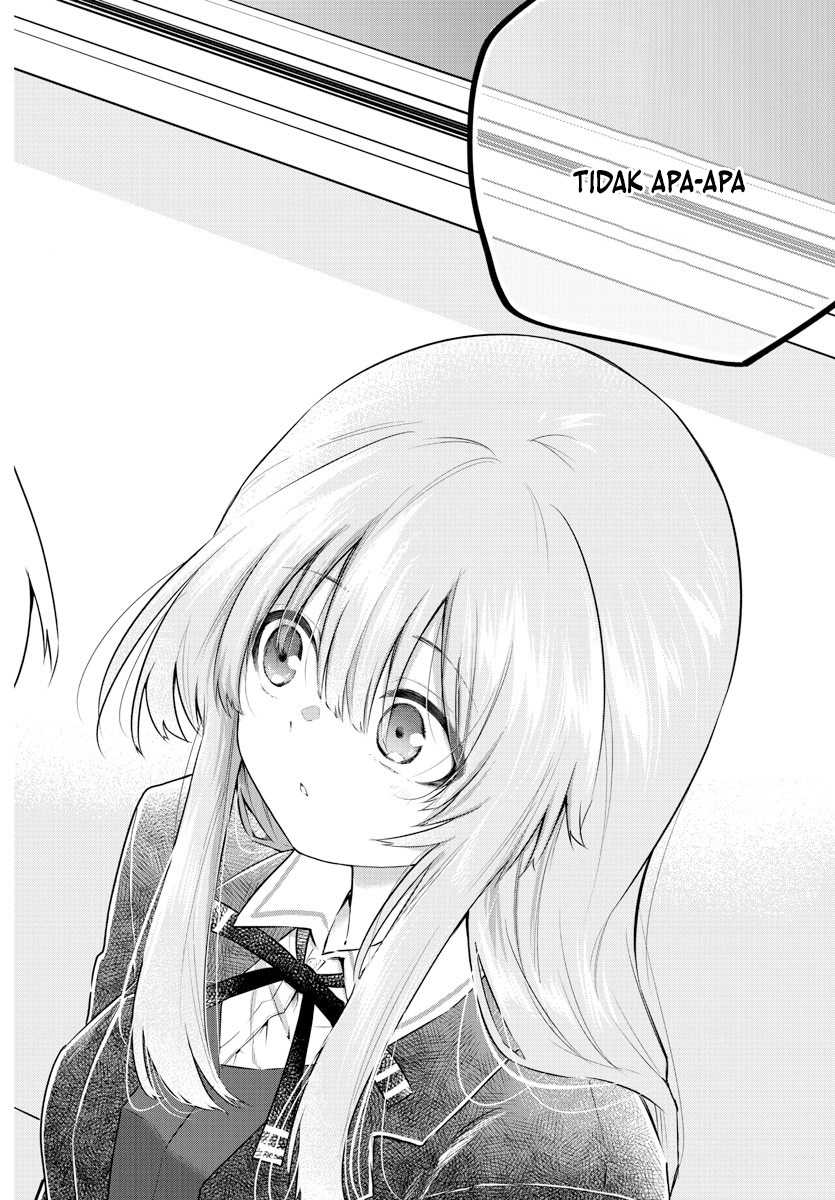 Koe ga dasenai Shoujo wa “Kanojo ga Yasashisugiru” to Omotte iru Chapter 186 Gambar 7