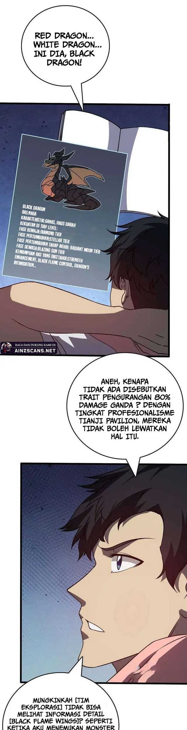 I Become Invincible Black Dragon Boss At The Start Chapter 16 Gambar 17